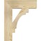 Ekena Millwork Merced Block Rough Sawn Bracket, Douglas Fir, 4"W x 16"D x 20"H BKT04X16X20MRC05RDF - alternate 2